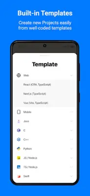 CodeSnack IDE android App screenshot 9