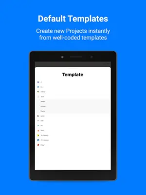 CodeSnack IDE android App screenshot 2