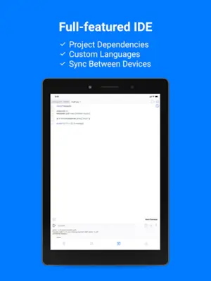 CodeSnack IDE android App screenshot 3